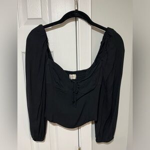 Elegant Black Women's Top